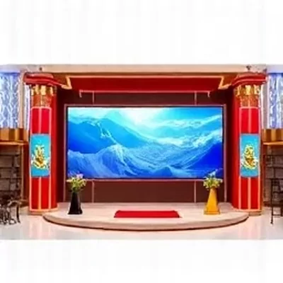 每日大赛主舞台现场记录画面